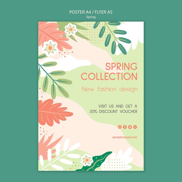 Sconto volantino raccolta primaverile
