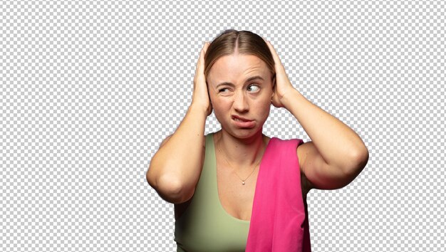 sentirse frustrado y molesto enfermo y cansado del fracaso harto de tareas aburridas y aburridas