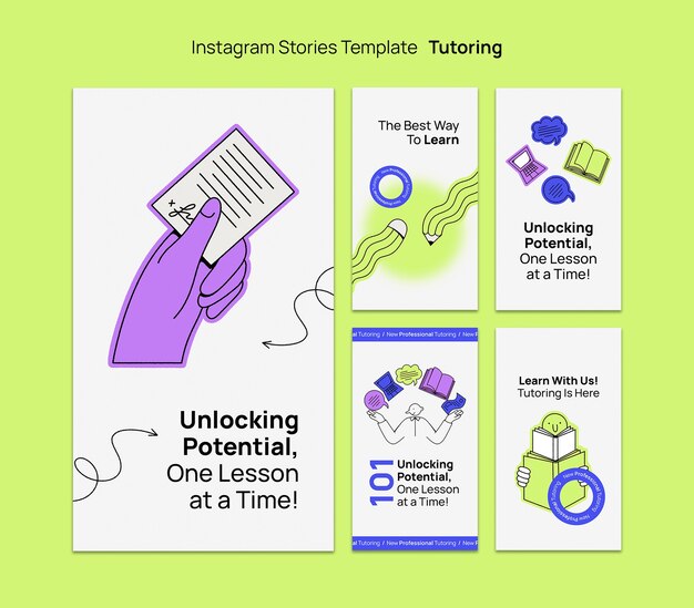 Servicio de tutoría de historias de instagram