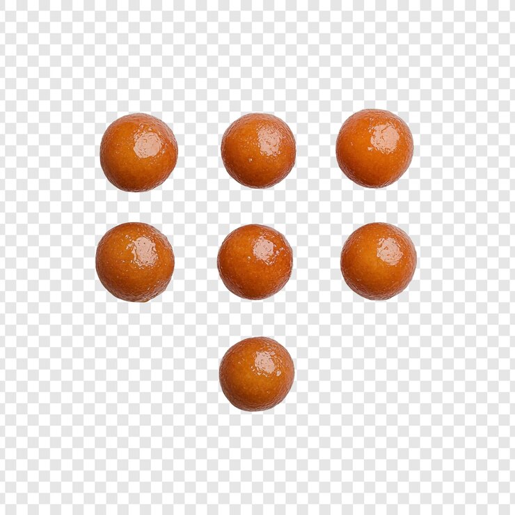 PSD gratuito sette dolci indiani golden gulab jamun