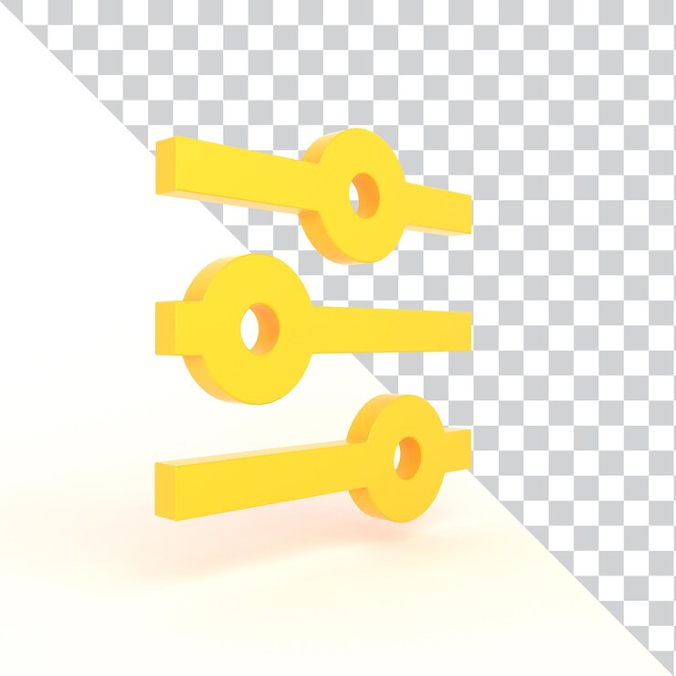 PSD Gratis settings icon left side