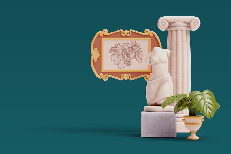 PSD gratuito sfondo delle vendite del museo