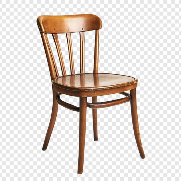 Una silla de madera antigua, un mueble clásico