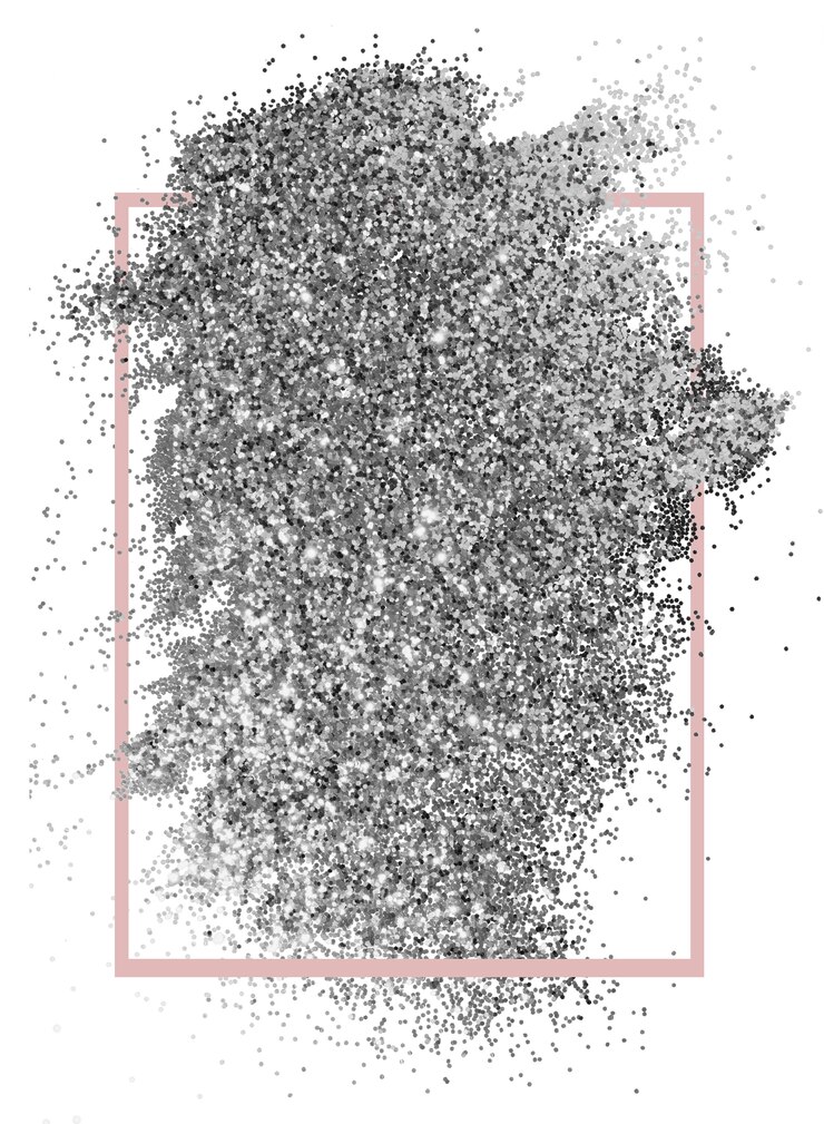 PSD Gratis silver glitter background