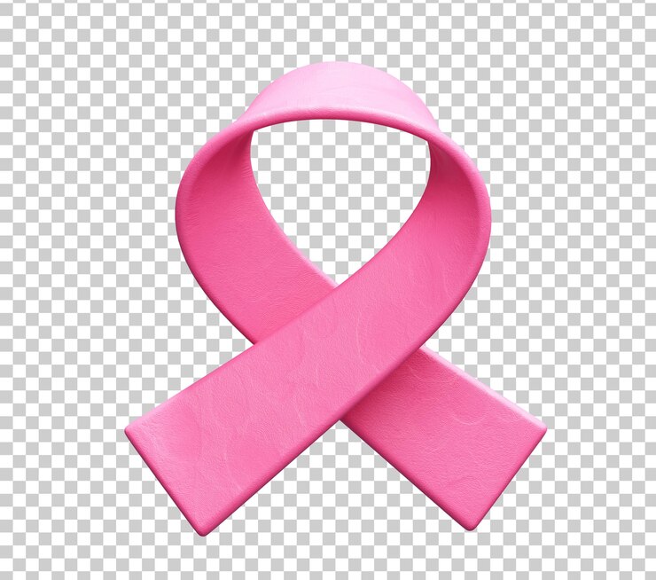 PSD gratuito símbolo de cáncer cinta de órganos humanos ilustración de icono en 3d