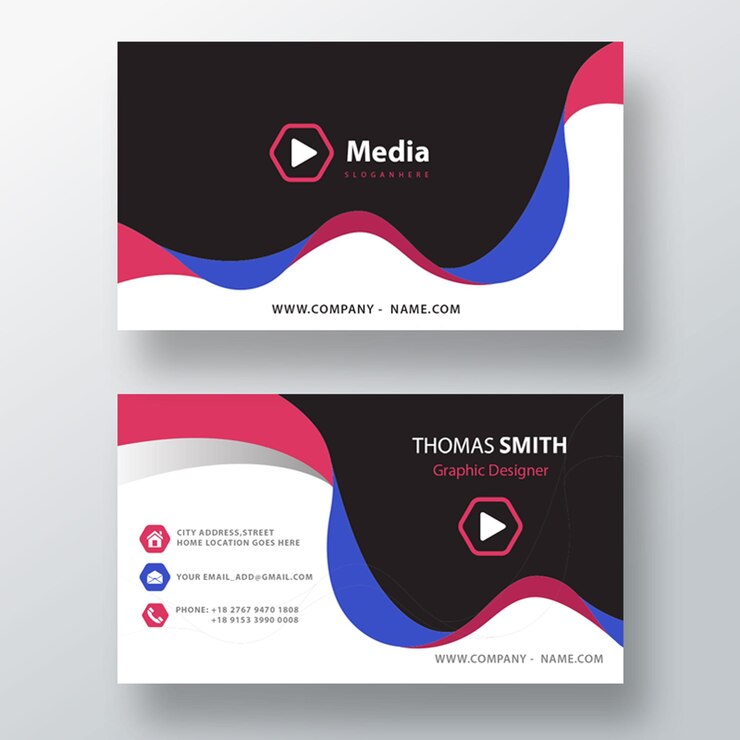 Gratis PSD sjabloon voor psd-visitekaartjes