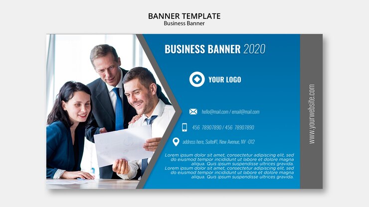 Gratis PSD sjabloon voor spandoek