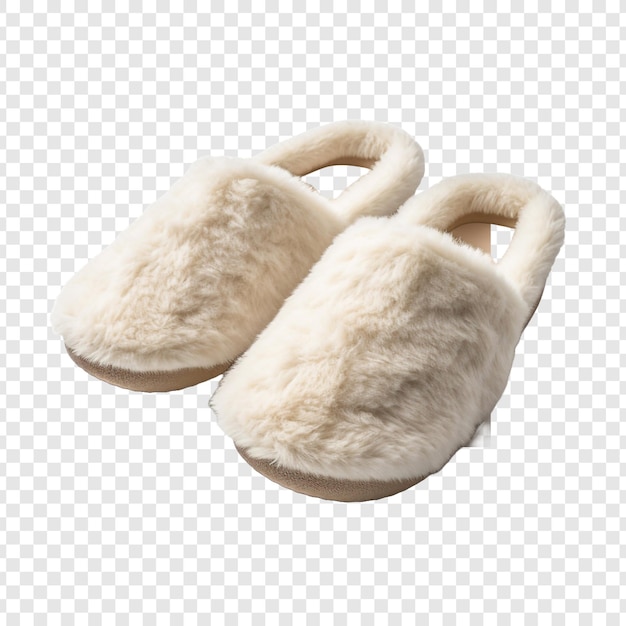 Gratis PSD slippers geïsoleerd op een doorzichtige achtergrond