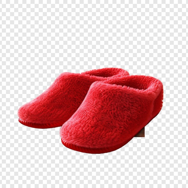 Gratis PSD slippers geïsoleerd op een doorzichtige achtergrond