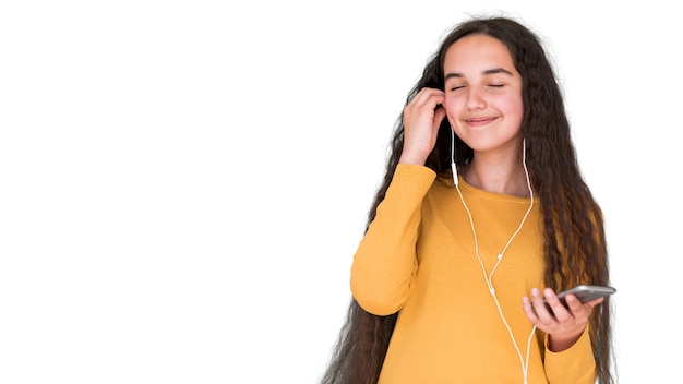 Sluit omhoog op het portret van de kinderuitdrukking