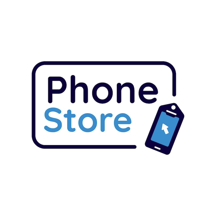 PSD Gratis smartphone logo isolated