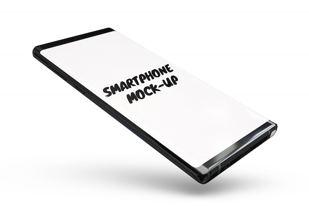 Gratis PSD smartphone-mock-up geïsoleerd