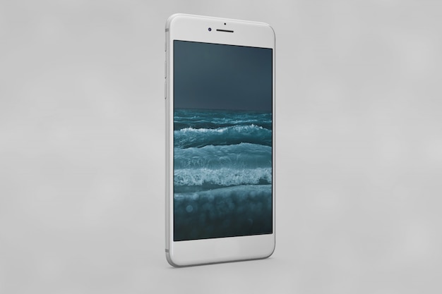 Gratis PSD smartphone mockup