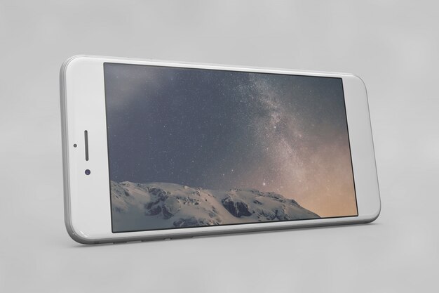 Smartphone mockup