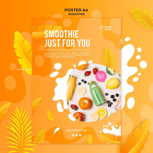 Smoothie poster thema