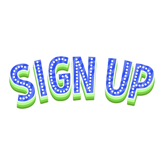 Social media lettering geïsoleerd