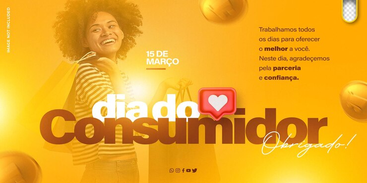 PSD gratuito social media psd in portoghese brasile settimana del consumatore giorno del cliente dia do consumidor in brasile