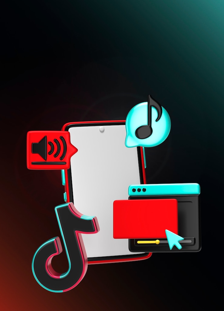 Gratis PSD sociale media en telefoon
