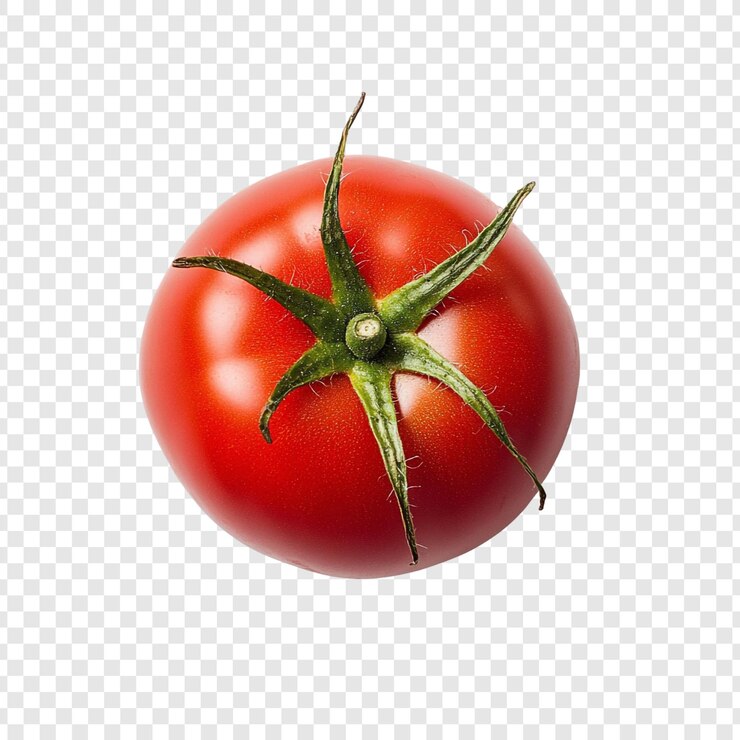 PSD gratuito un solo tomate rojo maduro una vibrante delicia culinaria