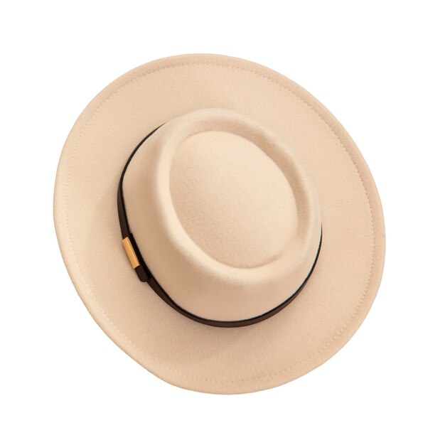 Sombrero de moda aislado