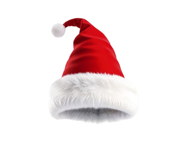 Sombrero de Navidad en el estudio.