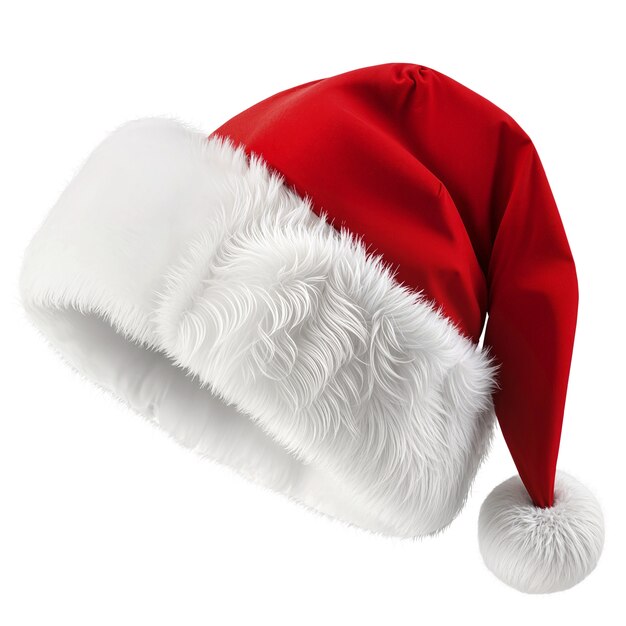 Sombrero de Navidad en el estudio.