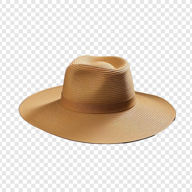 PSD gratuito sombrero para el sol png aislado sobre fondo transparente