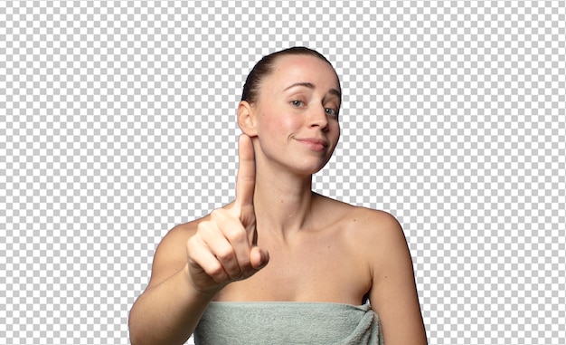 sonriendo con orgullo y confianza haciendo la pose número uno sintiéndose triunfalmente como un líder