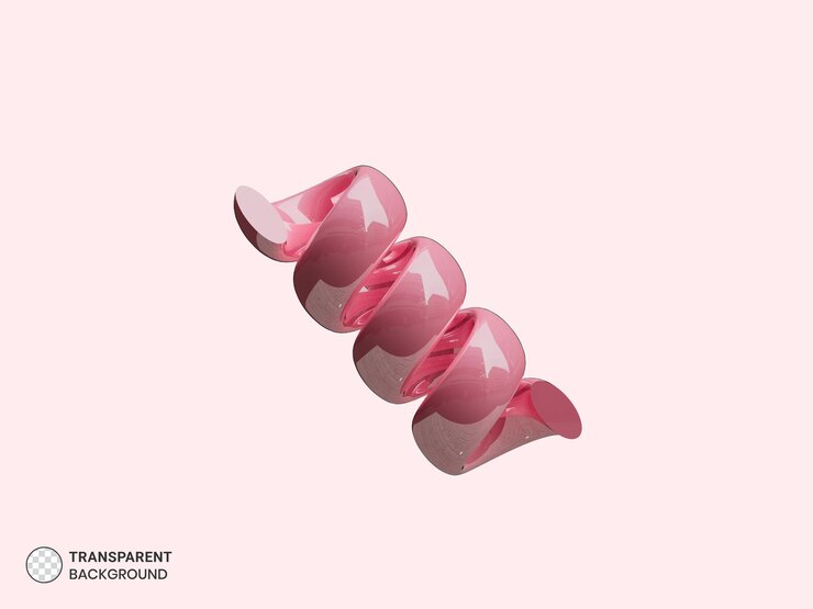 PSD Gratis spring gradient shape 3d illustration