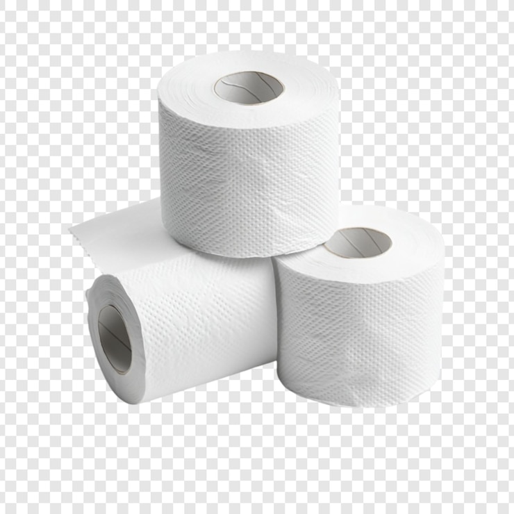 PSD gratuito stack di rotoli di carta igienica morbida