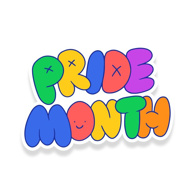 Stickers del mes del orgullo