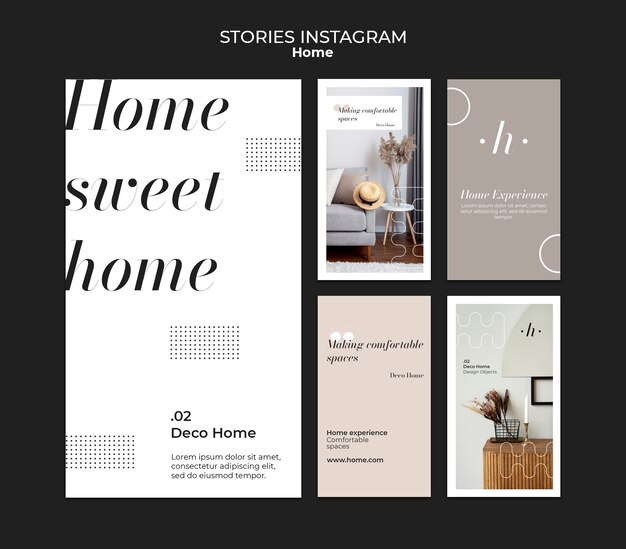 Storie di design per la casa su Instagram