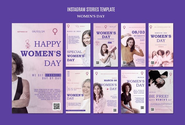 Storie instagram per celebrare la festa della donna