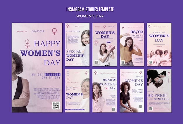 Storie instagram per celebrare la festa della donna