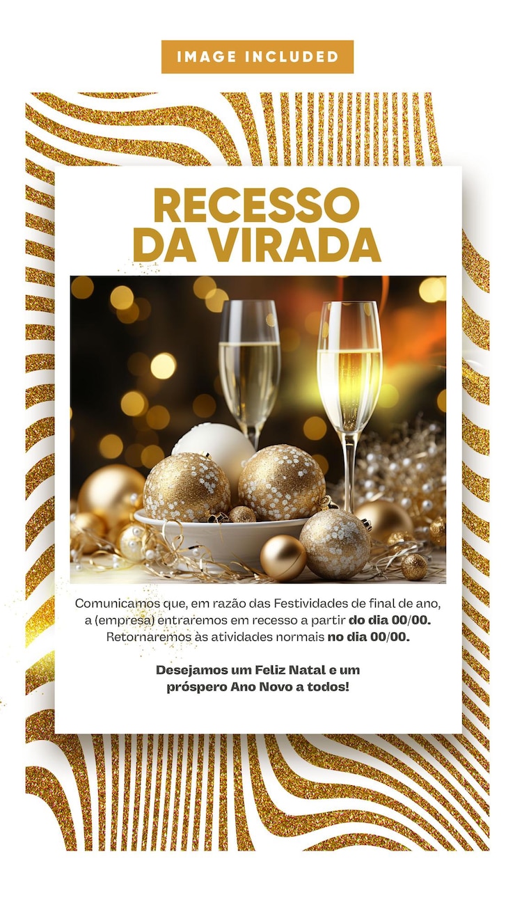 PSD gratuito storie sui social media buon anno vacanza di capodanno