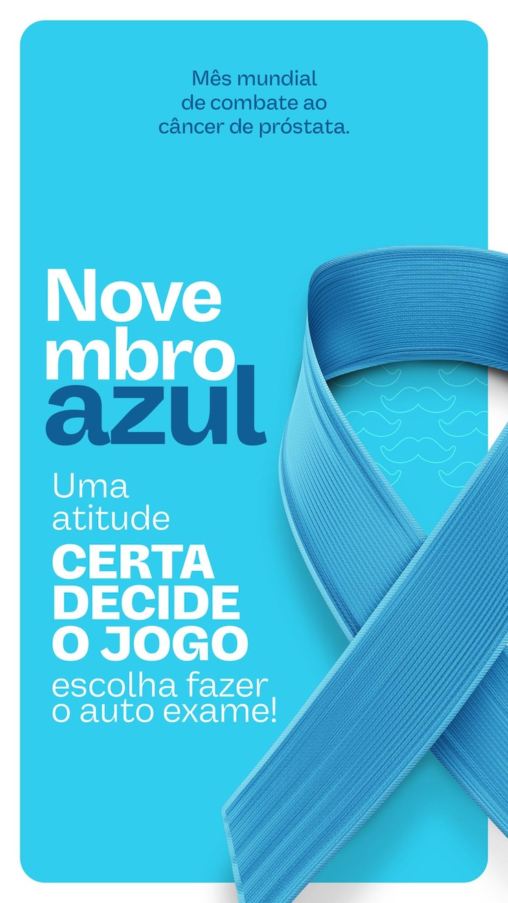 PSD gratuito storie sui social media dopo novembre blu per le campagne in brasile