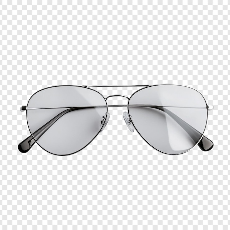 PSD Gratis stylish silver aviator sunglasses
