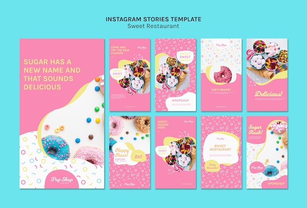 Sugar rush candy store historias de instagram
