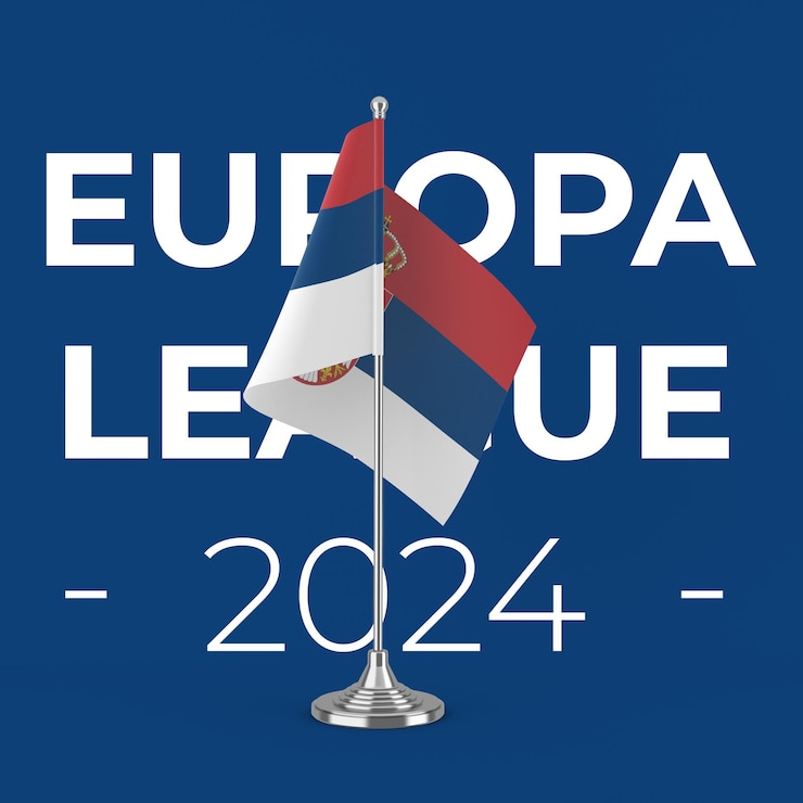 Gratis PSD tabel vlag van servië