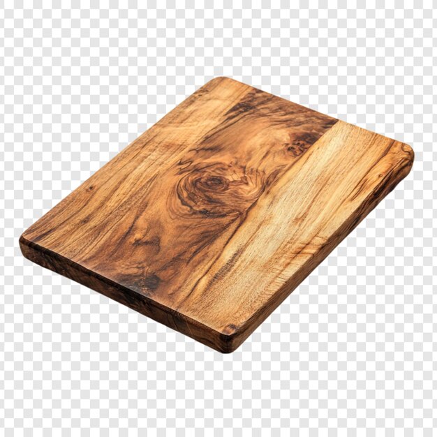 La tabla de cortar de madera rústica es esencial en la cocina
