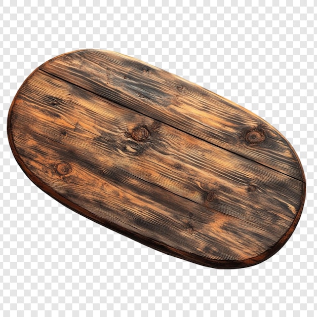 Tabla de madera ovalada rústica Una bandeja perfecta para la decoración rústica