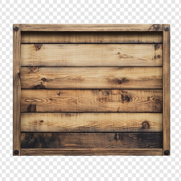 Tabla de madera rústica con textura de madera marrón en blanco para el diseño