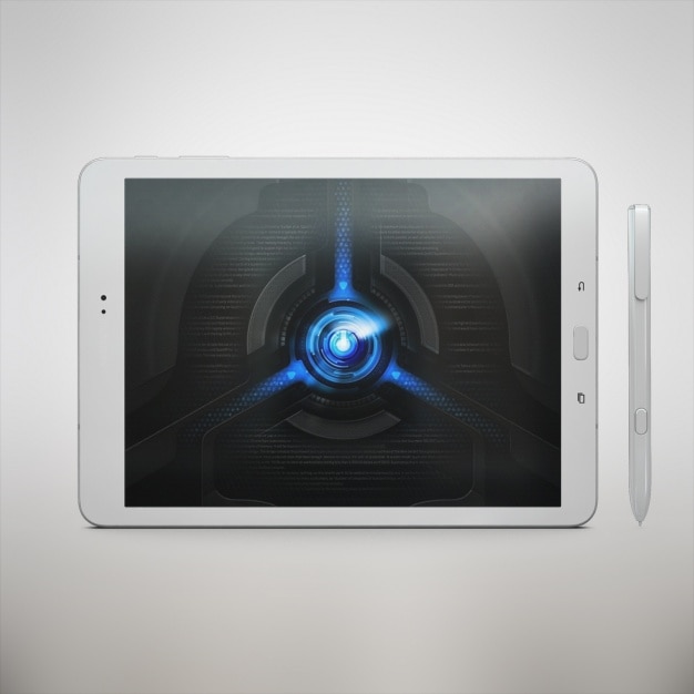 Gratis PSD tablet mock up design