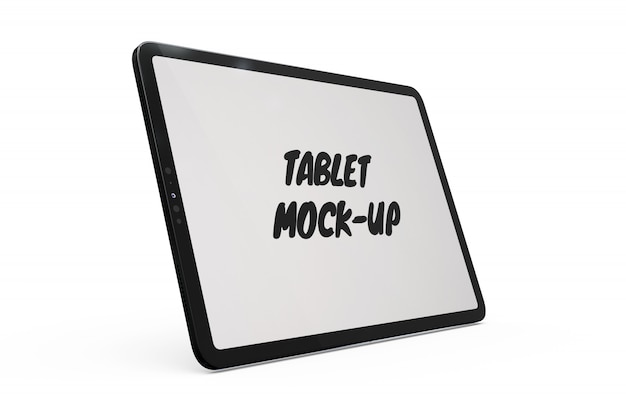 Tabletmodel geïsoleerd