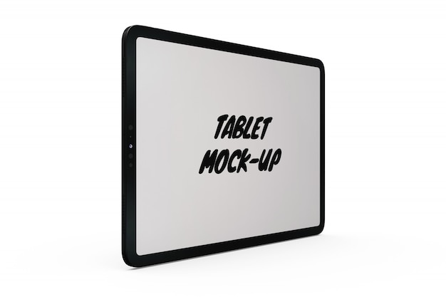 Gratis PSD tabletmodel geïsoleerd