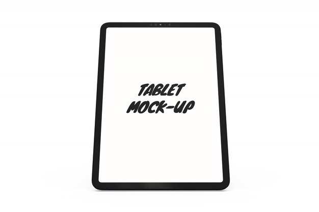 Tabletmodel geïsoleerd