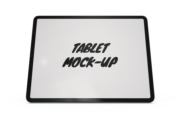 Tabletmodel geïsoleerd