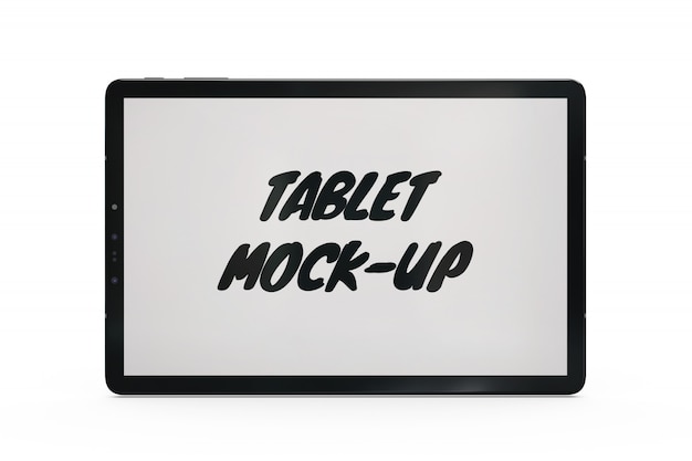 Tabletmodel geïsoleerd