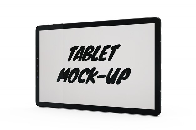 Tabletmodel geïsoleerd