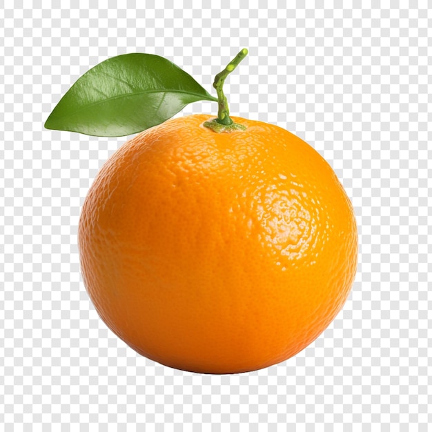 Tangerine-vruchten geïsoleerd op transparante achtergrond